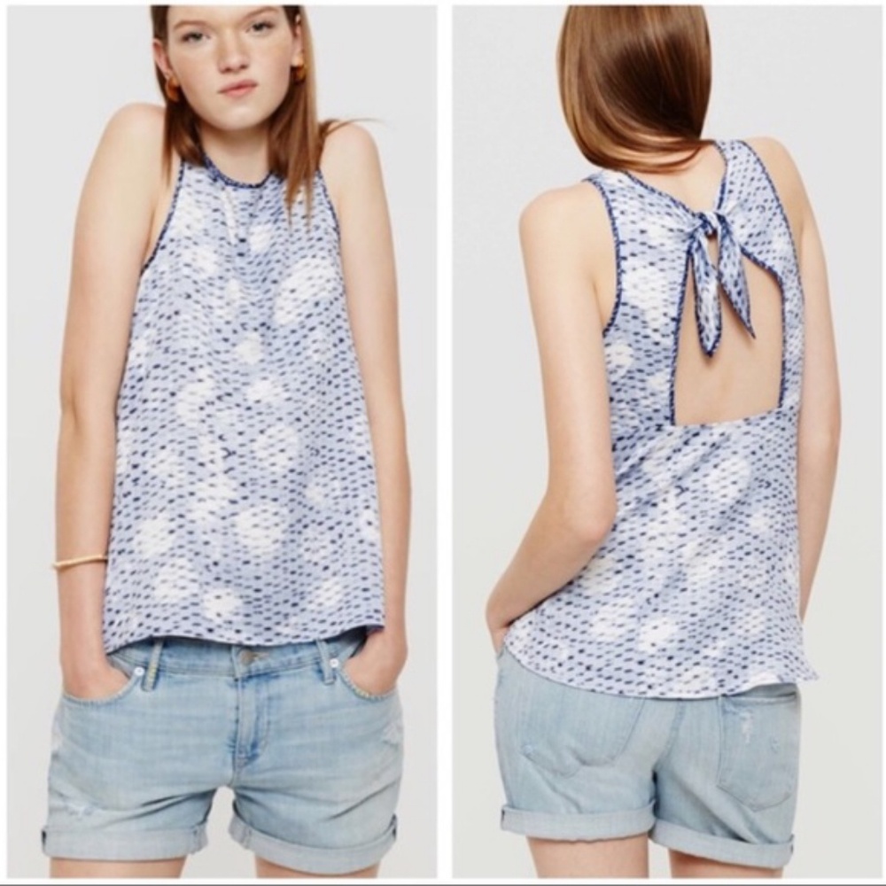 Lou & Grey Fizzout Fluid Tie Back Top